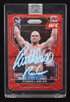 Robbie Lawler Signed 2022 Panini Prizm UFC Prizms Ruby Wave #167 (PA) at PristineAuction.com