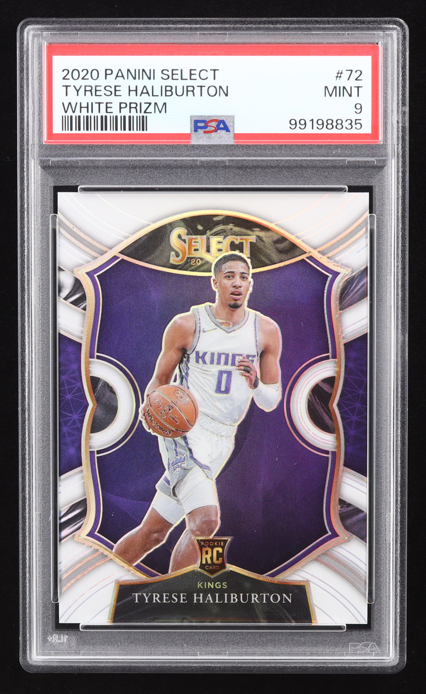 Tyrese Haliburton 2020-21 Select Prizms White #72 #036/149 RC (PSA 9) at PristineAuction.com Tyrese Haliburton 2020-21 Select Prizms White #72 #036/149 RC (PSA 9) at PristineAuction.com