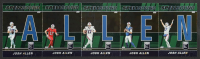 Josh Allen 2022 Donruss Elite Spellbound Complete Set of (5) Cards at PristineAuction.com