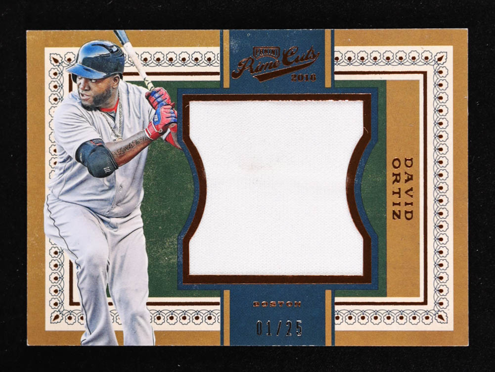 David Ortiz 2016 Prime Cuts Bronze Jersey #144 #1/25 at PristineAuction.com David Ortiz 2016 Prime Cuts Bronze Jersey #144 #1/25 at PristineAuction.com