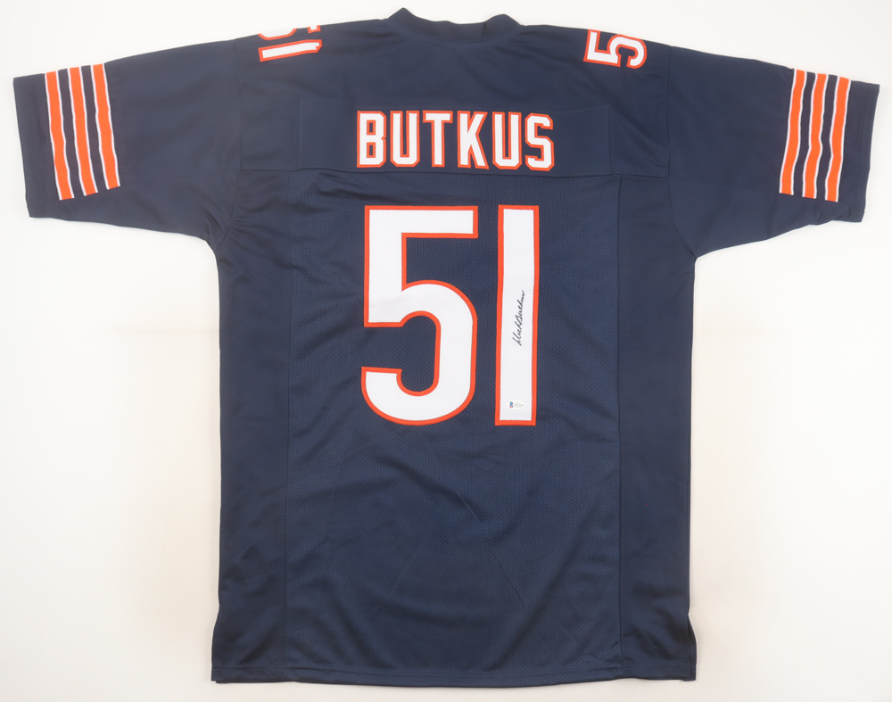 Dick Butkus Signed Jersey (Beckett) at PristineAuction.com Dick Butkus Signed Jersey (Beckett) at PristineAuction.com