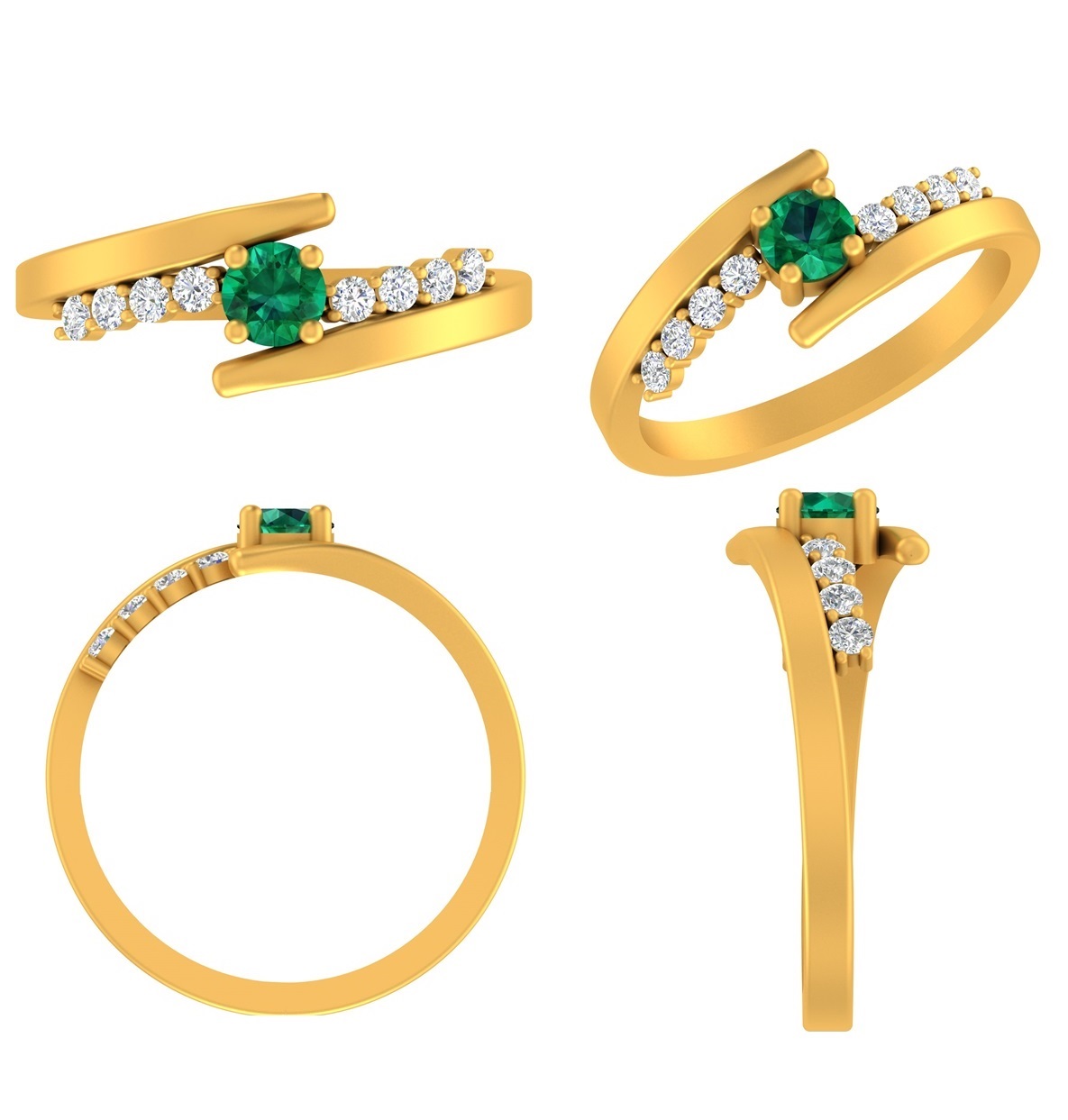 0.49 (CTW) Diamond 14K Yellow Gold Ring, G-H, SI-I1 | Estimated Value $7,380 (IGI) at PristineAuction.com 0.49 (CTW) Diamond 14K Yellow Gold Ring, G-H, SI-I1 | Estimated Value $7,380 (IGI) at PristineAuction.com