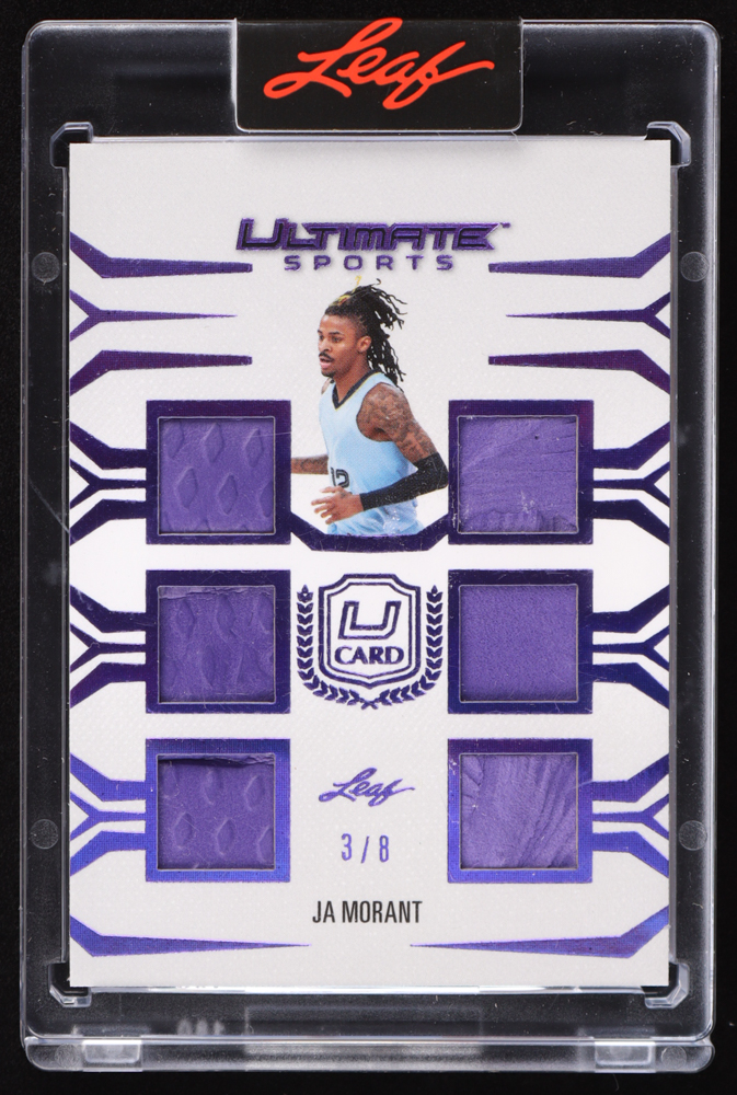 Ja Morant 2024 Leaf Ultimate Sports U Card Purple Spectrum #TUC8 #3/8 at PristineAuction.com Ja Morant 2024 Leaf Ultimate Sports U Card Purple Spectrum #TUC8 #3/8 at PristineAuction.com