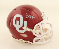 Baker Mayfield Signed Oklahoma Sooners Speed Mini Helmet (Beckett) at PristineAuction.com