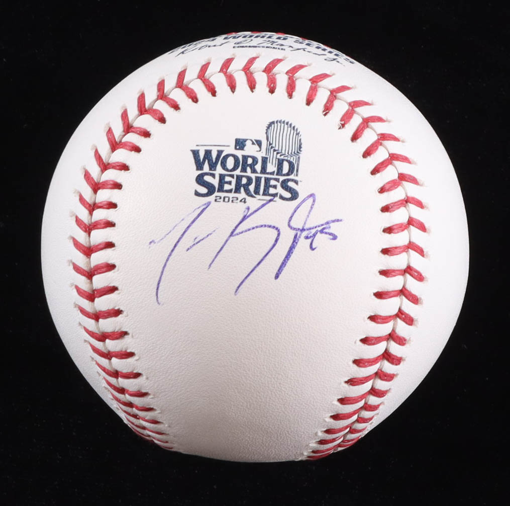 Michael Kopech Signed 2024 World Series Baseball (JSA) at PristineAuction.com Michael Kopech Signed 2024 World Series Baseball (JSA) at PristineAuction.com