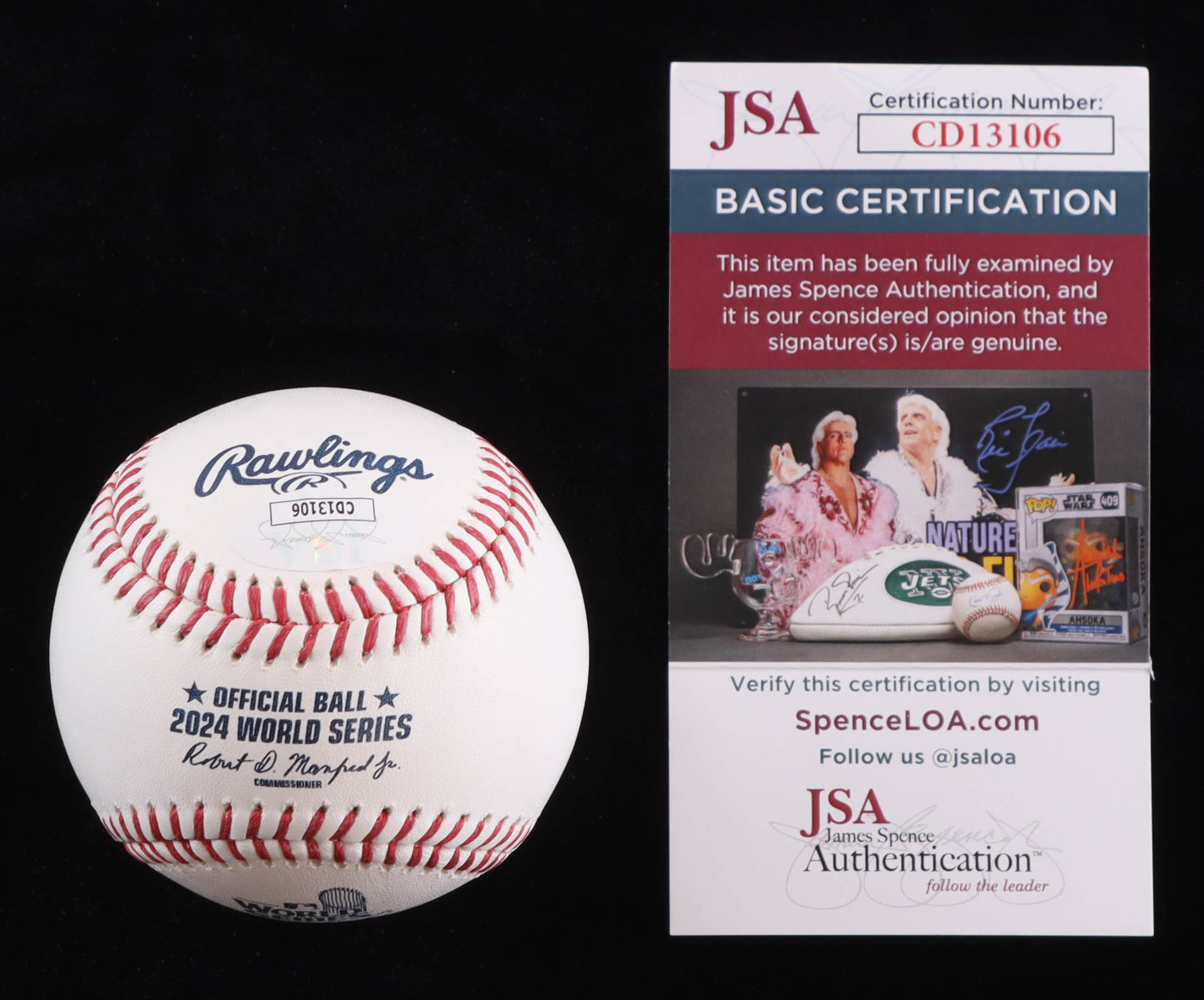 Michael Kopech Signed 2024 World Series Baseball (JSA) at PristineAuction.com Michael Kopech Signed 2024 World Series Baseball (JSA) at PristineAuction.com