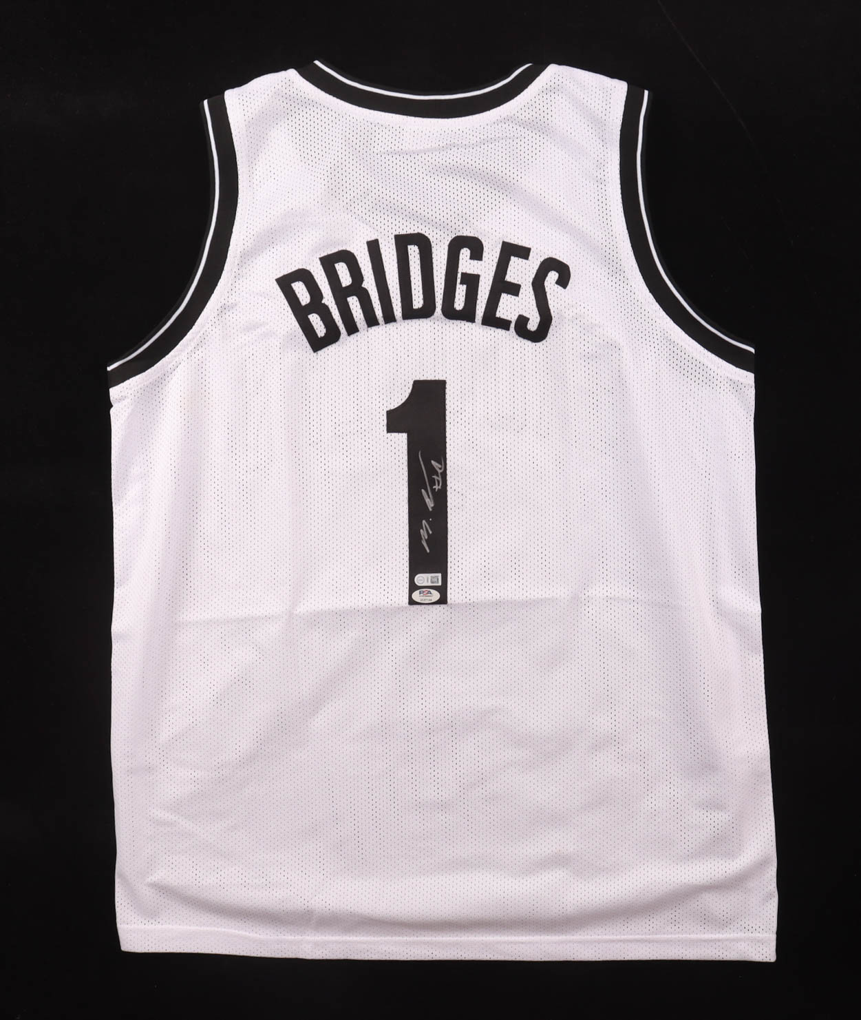 Mikal Bridges Signed Jersey (PSA & USA SM) at PristineAuction.com Mikal Bridges Signed Jersey (PSA & USA SM) at PristineAuction.com