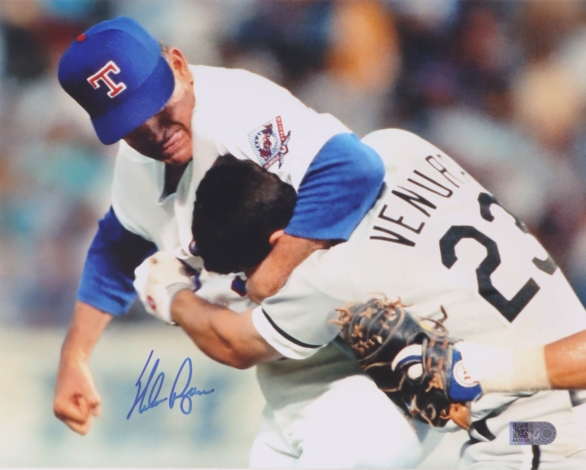 Nolan Ryan Signed Rangers 8x10 Photo (AIV) at PristineAuction.com Nolan Ryan Signed Rangers 8x10 Photo (AIV) at PristineAuction.com