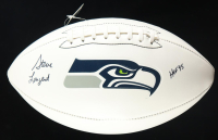 Steve Largent Signed Seahawks Logo Football Inscribed "HOF '95" (Schwartz) at PristineAuction.com