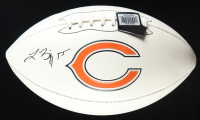 Lance Briggs Signed Bears Logo Football (Schwartz) at PristineAuction.com