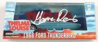 Geena Davis Signed "Thelma & Louise" 1966 Ford Thunderbird 1:43 Scale Car (Schwartz) at PristineAuction.com