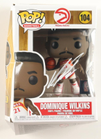 Dominique Wilkins Signed Hawks #104 Funko Pop! Vinyl Figure (Schwartz) at PristineAuction.com