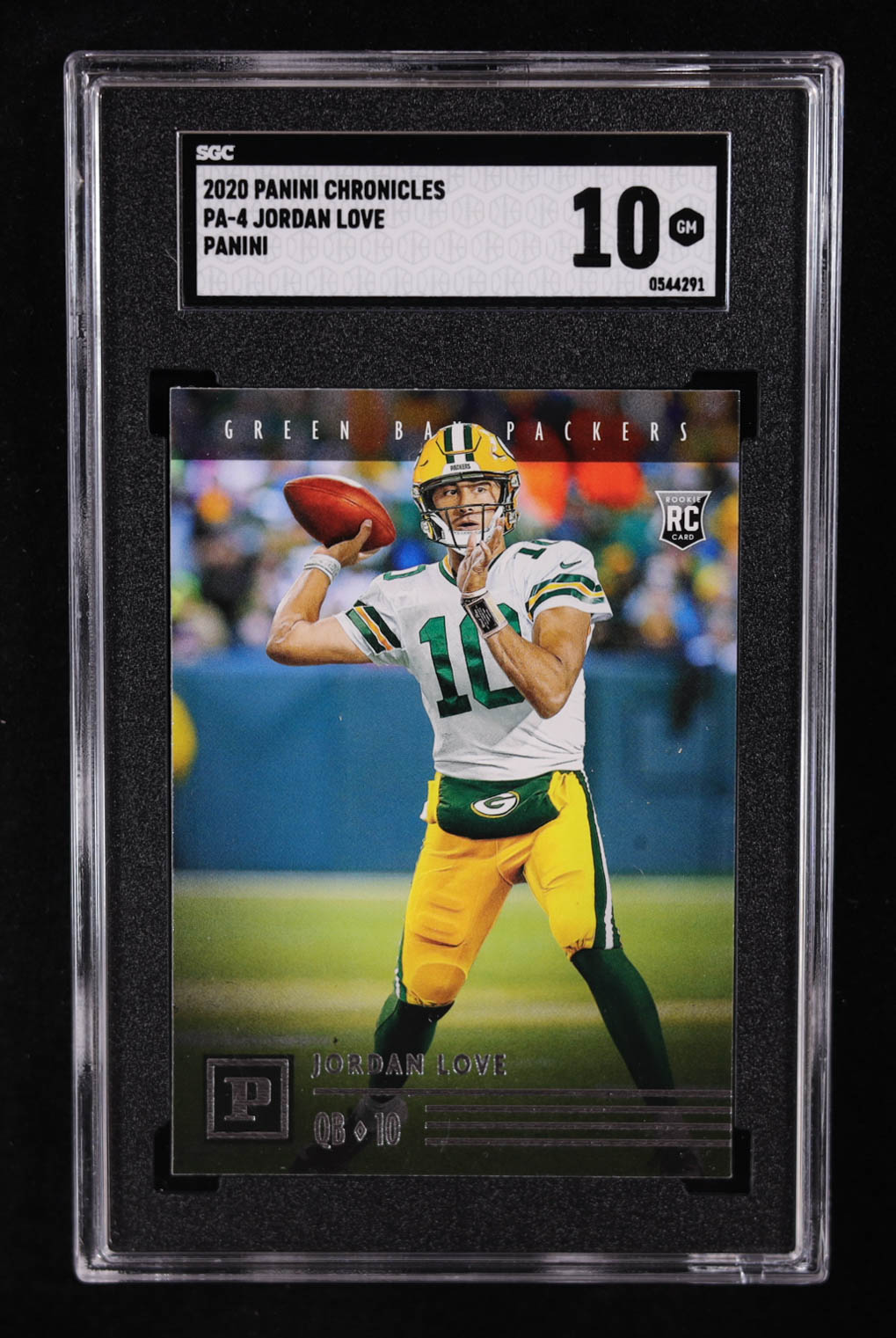Jordan Love 2020 Panini #4 RC (SGC 10) at PristineAuction.com Jordan Love 2020 Panini #4 RC (SGC 10) at PristineAuction.com