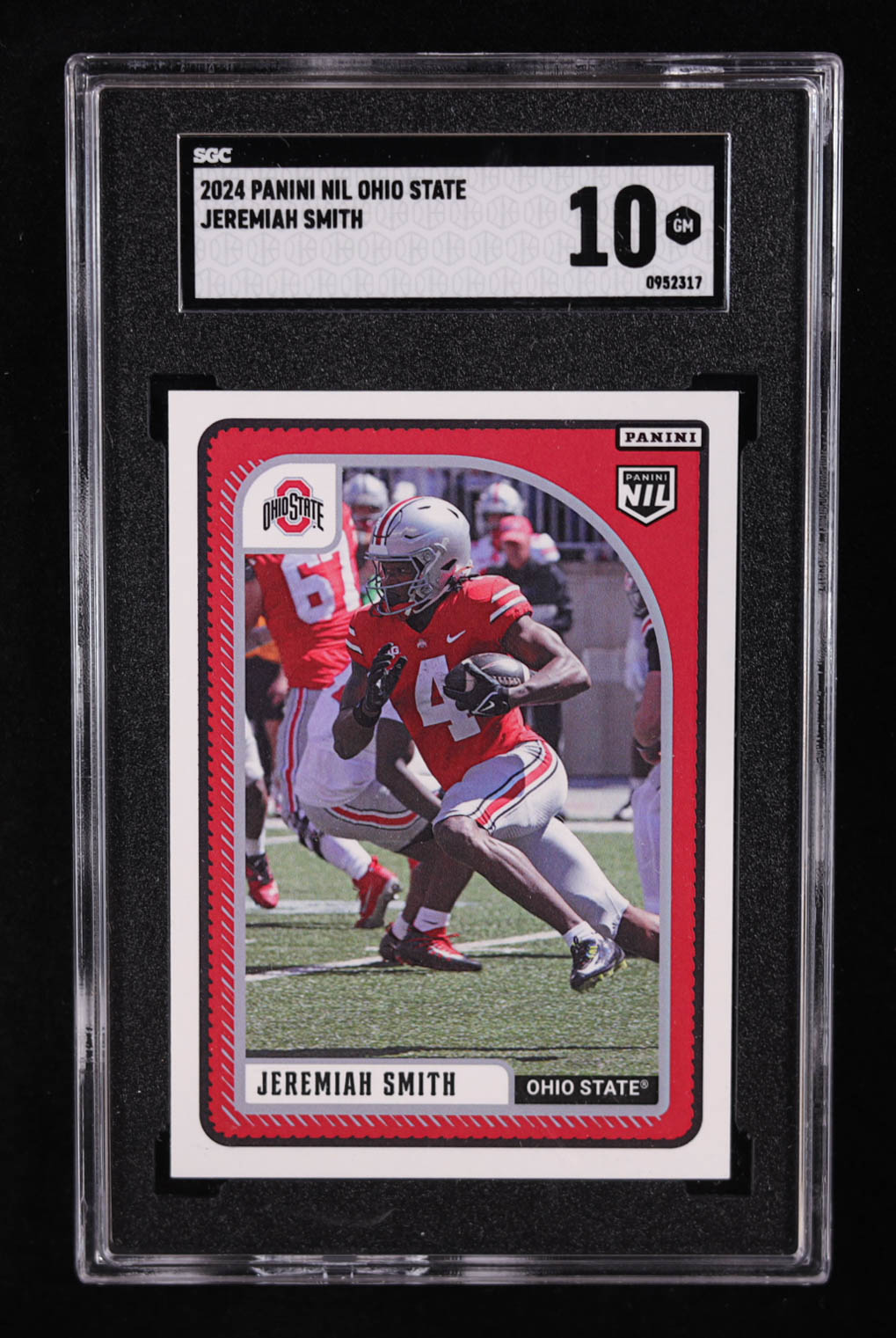 Jeremiah Smith 2024 Panini NIL Ohio State (SGC 10) at PristineAuction.com Jeremiah Smith 2024 Panini NIL Ohio State (SGC 10) at PristineAuction.com