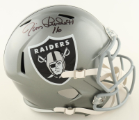 Jim Plunkett Signed Raiders Full-Size Flash Alternate Speed Helmet (Schwartz) at PristineAuction.com