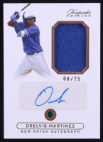 Orelvis Martinez 2024 Keepsake Edition Gem Patch Autograph #78 RC #08/75 at PristineAuction.com