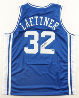 Christian Laettner Signed Jersey (Schwartz) at PristineAuction.com