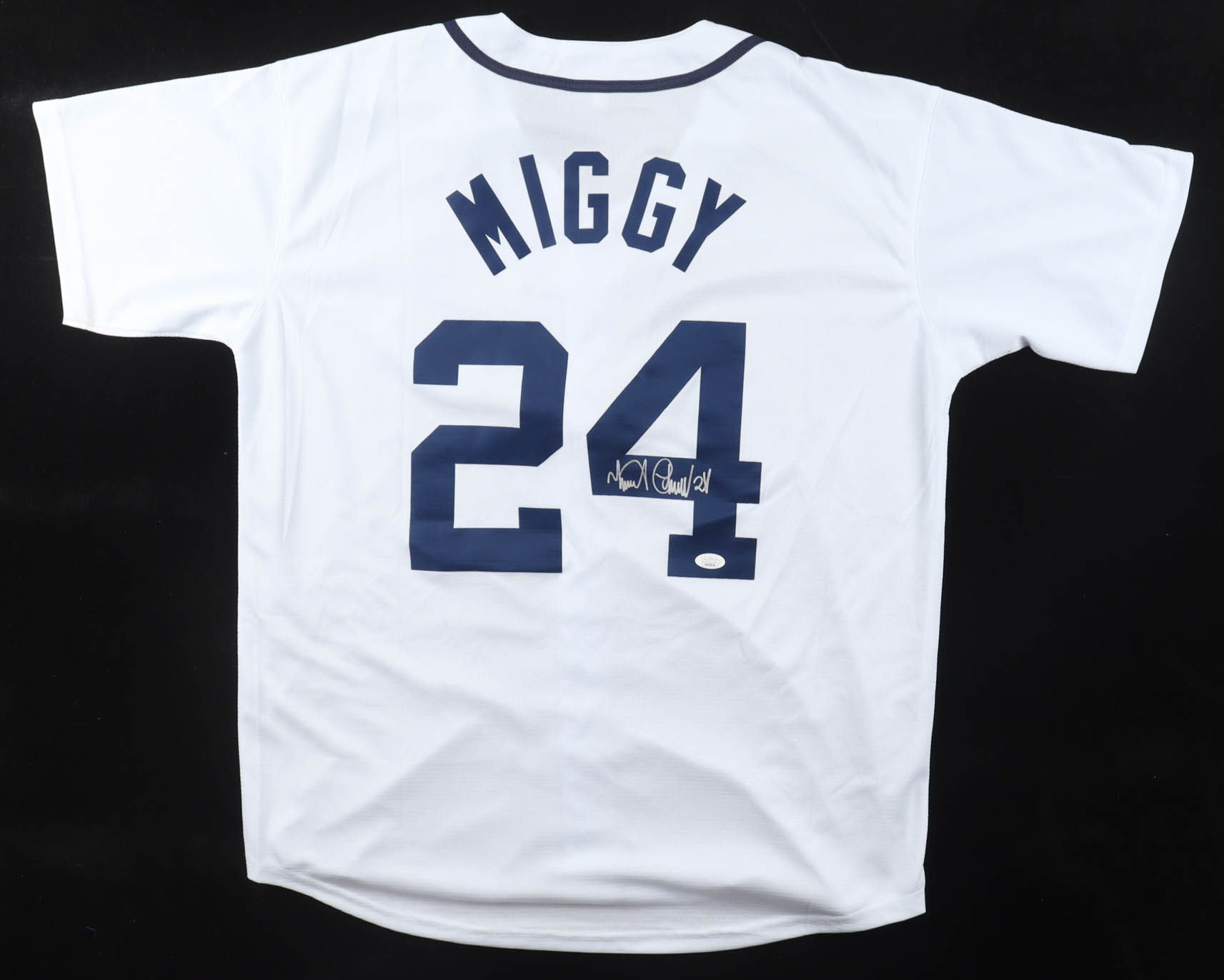 Miguel Cabrera Signed Jersey (JSA) at PristineAuction.com Miguel Cabrera Signed Jersey (JSA) at PristineAuction.com