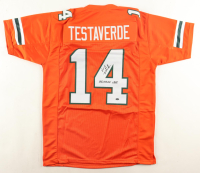 Vinny Testaverde Signed Jersey Inscribed "Heisman 1986" (Schwartz) at PristineAuction.com