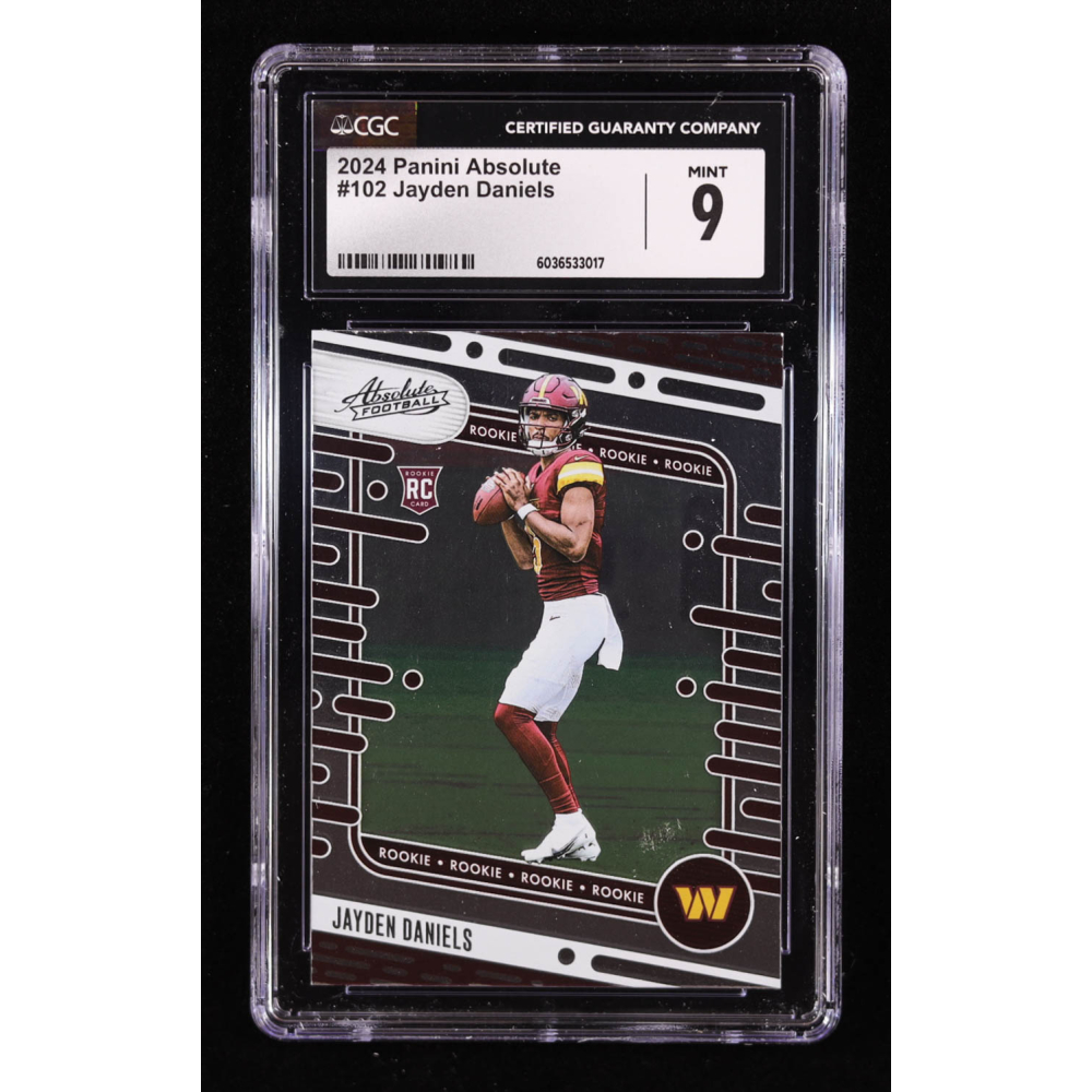 Jayden Daniels 2024 Absolute #102 RC (CGC 9) at PristineAuction.com