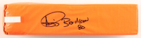 Andre Rison Signed End Zone Pylon Inscribed "Bad Moon" (Schwartz) at PristineAuction.com