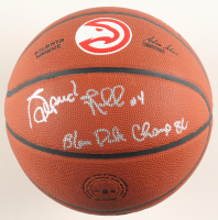 Spud Webb Signed NBA Basketball Inscribed "Slam Dunk Champ 86" (Schwartz) at PristineAuction.com