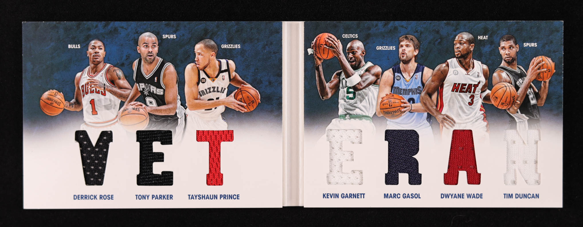 2012-13 Panini Preferred Veteran Memorabilia #1 #053/199 Tayshaun Prince / Tim Duncan / Tony Parker / Marc Gasol / Kevin Garnett / Dwyane Wade / Derrick Rose at PristineAuction.com 2012-13 Panini Preferred Veteran Memorabilia #1 #053/199 Tayshaun Prince / Tim Duncan / Tony Parker / Marc Gasol / Kevin Garnett / Dwyane Wade / Derrick Rose at PristineAuction.com