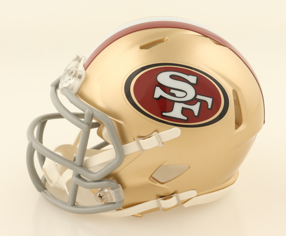 Fred Warner Signed 49ers Speed Mini Helmet (Beckett) at PristineAuction.com Fred Warner Signed 49ers Speed Mini Helmet (Beckett) at PristineAuction.com