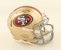 Fred Warner Signed 49ers Speed Mini Helmet (Beckett) at PristineAuction.com