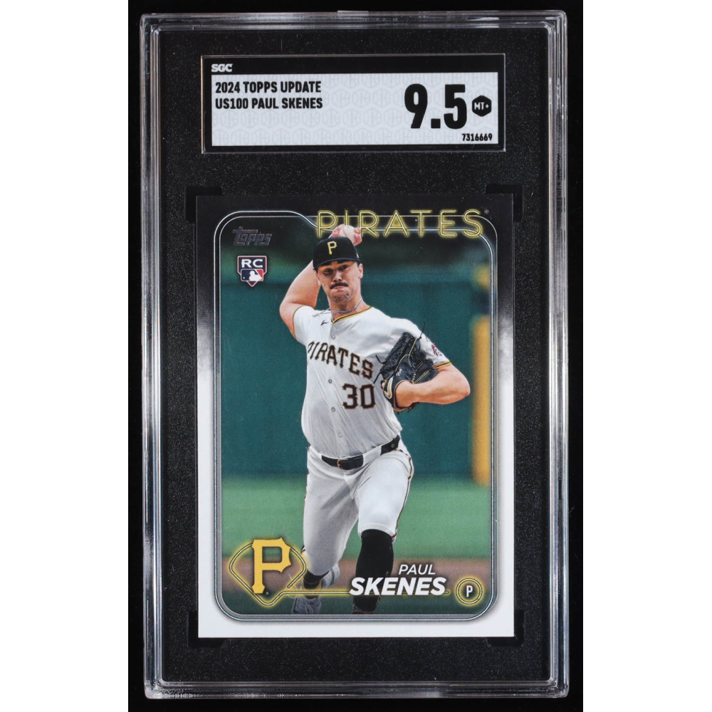 Paul Skenes 2024 Topps Update #US100 RC (SGC 9.5) at PristineAuction.com
