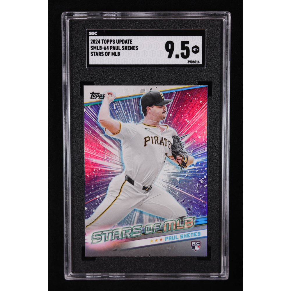 Paul Skenes 2024 Topps Stars of MLB #SMLB64 RC (SGC 9.5) at PristineAuction.com