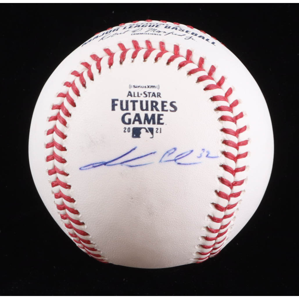 Jake Eder Signed OML 2021 All-Star Futures Game Logo Baseball (JSA) at PristineAuction.com