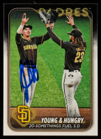 Jackson Merrill Signed 2024 Topps Update #US48 Jackson Merrill / Fernando Tatis Jr. (JSA) at PristineAuction.com