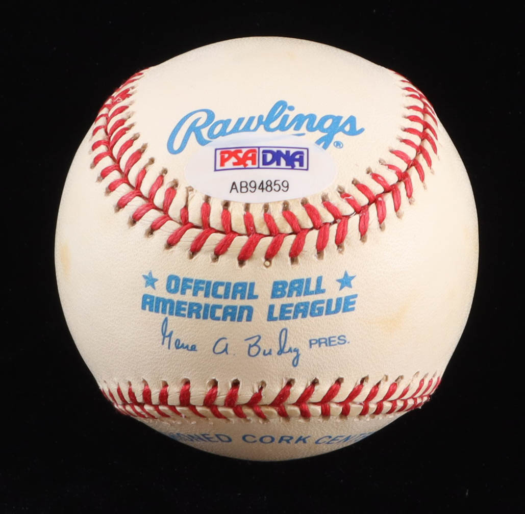 Roger Clemens Signed OAL Baseball Inscribed "Cy 5" (PSA) at PristineAuction.com Roger Clemens Signed OAL Baseball Inscribed "Cy 5" (PSA) at PristineAuction.com