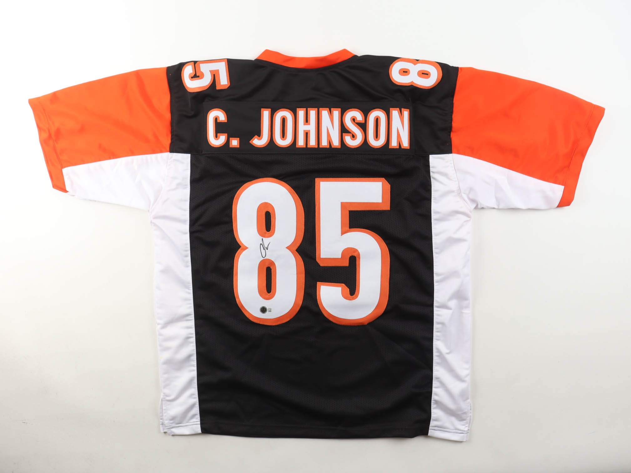 Chad "Ocho Cinco" Johnson Signed Jersey (Beckett) at PristineAuction.com Chad "Ocho Cinco" Johnson Signed Jersey (Beckett) at PristineAuction.com