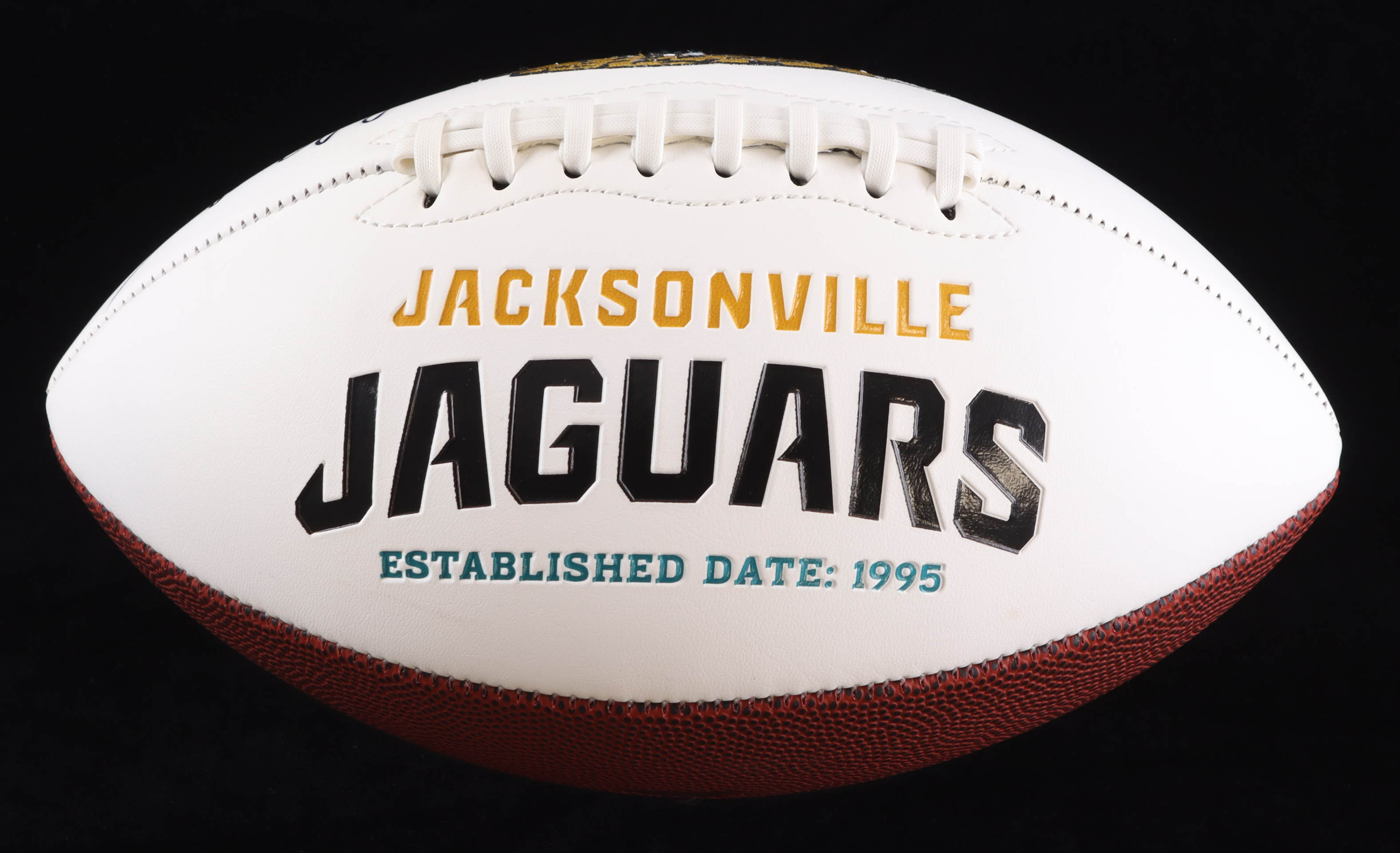 Mark Brunell Signed Jaguars Logo NFL Football (Radtke) at PristineAuction.com Mark Brunell Signed Jaguars Logo NFL Football (Radtke) at PristineAuction.com