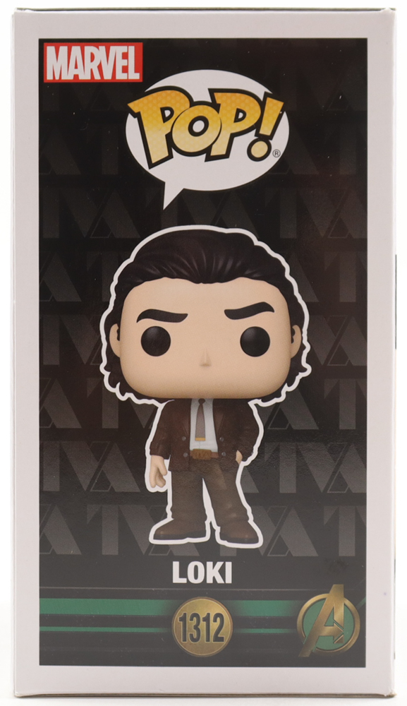 Tom Hiddleston Signed "Loki: Season 2" #1312 Loki Funko Pop! Vinyl Figure (Beckett) at PristineAuction.com Tom Hiddleston Signed "Loki: Season 2" #1312 Loki Funko Pop! Vinyl Figure (Beckett) at PristineAuction.com