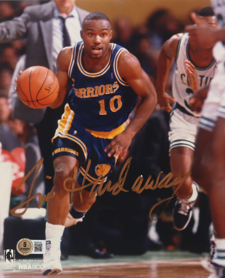 Tim Hardaway Signed Warriors 8x10 Photo (Beckett) at PristineAuction.com Tim Hardaway Signed Warriors 8x10 Photo (Beckett) at PristineAuction.com
