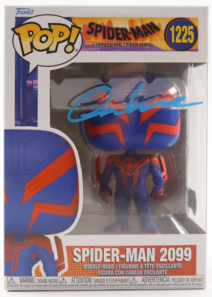 Oscar Isaac Signed "Spider-Man: Across The Spider-Verse" #1225 Spider-Man 2099 Funko Pop! Vinyl Figure (Beckett) at PristineAuction.com Oscar Isaac Signed "Spider-Man: Across The Spider-Verse" #1225 Spider-Man 2099 Funko Pop! Vinyl Figure (Beckett) at PristineAuction.com