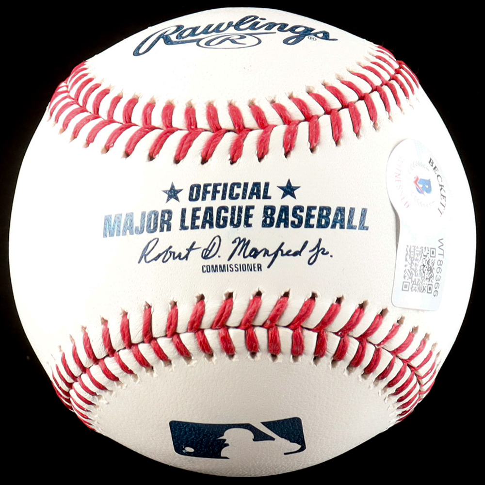 Goose Gossage Signed OML Baseball with Multiple Career Stat Inscriptions (Beckett) at PristineAuction.com Goose Gossage Signed OML Baseball with Multiple Career Stat Inscriptions (Beckett) at PristineAuction.com