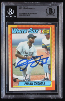 Frank Thomas Signed 1990 Topps #414 RC (Beckett Authentic) at PristineAuction.com