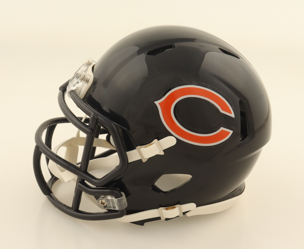 Mike Brown Signed Signed Bears Speed Mini Helmet (Schwartz) at PristineAuction.com Mike Brown Signed Signed Bears Speed Mini Helmet (Schwartz) at PristineAuction.com
