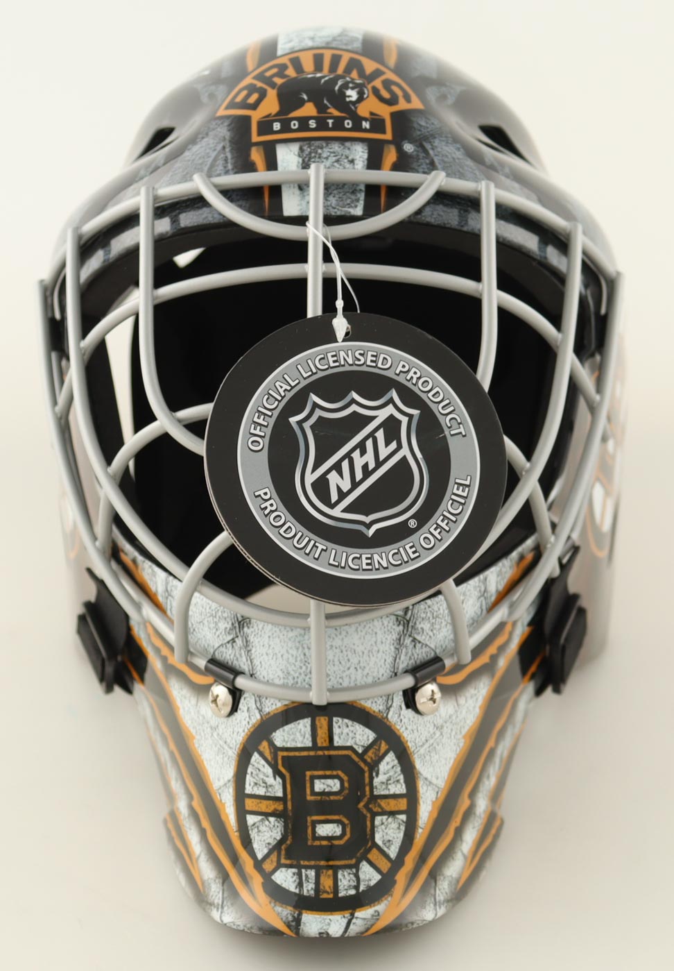 Gerry Cheevers Signed Bruins Full-Size Goalie Mask Inscribed "The Mask" (Schwartz) at PristineAuction.com Gerry Cheevers Signed Bruins Full-Size Goalie Mask Inscribed "The Mask" (Schwartz) at PristineAuction.com