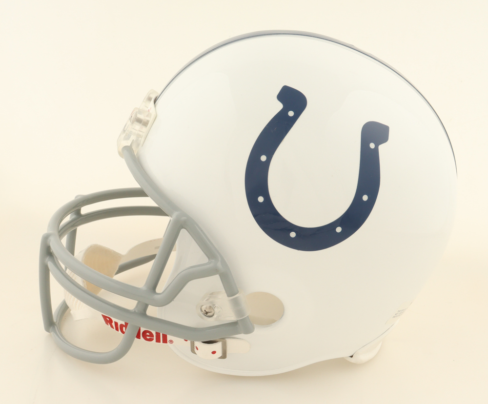 Peyton Manning Signed Colts Full-Size Pro Line Authentic Helmet (Beckett) at PristineAuction.com Peyton Manning Signed Colts Full-Size Pro Line Authentic Helmet (Beckett) at PristineAuction.com