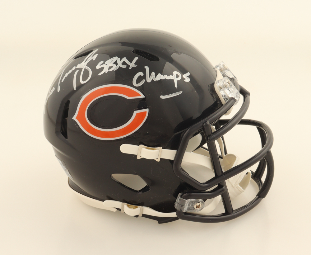 Matt Suhey Signed Bears Speed Mini Helmet Inscribed "SBXX Champs" (Schwartz) at PristineAuction.com Matt Suhey Signed Bears Speed Mini Helmet Inscribed "SBXX Champs" (Schwartz) at PristineAuction.com