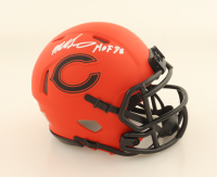 Mike Singletary Signed Bears Rave Alternate Speed Mini Helmet Inscribed "HOF 98" (Schwartz) at PristineAuction.com
