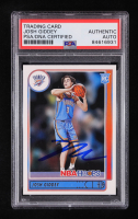 Josh Giddey Signed 2021-22 Hoops #202 RC (PSA | Auto Grade PSA Authentic) at PristineAuction.com