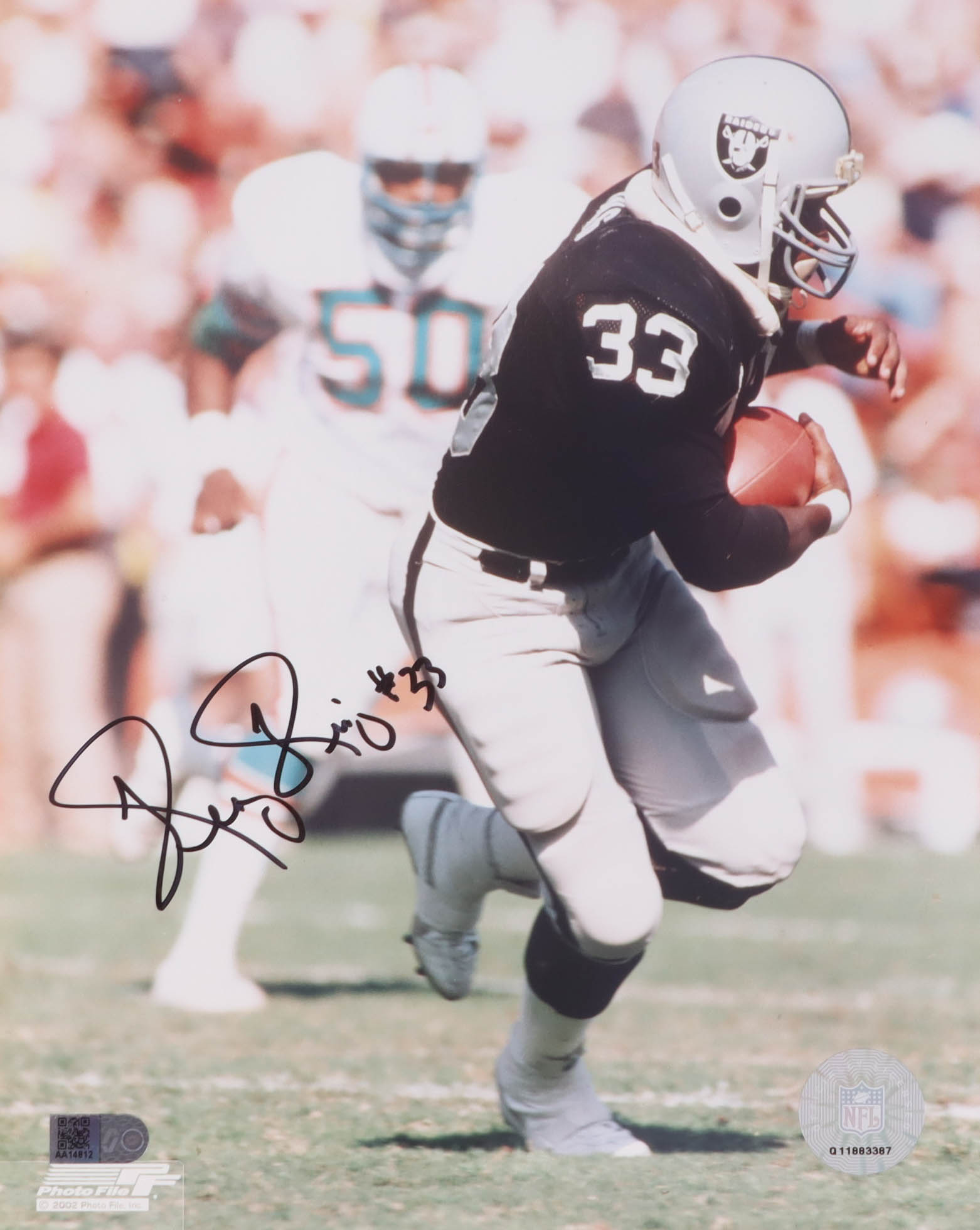 Kenny King Signed Raiders 8x10 Photo (AIV) at PristineAuction.com Kenny King Signed Raiders 8x10 Photo (AIV) at PristineAuction.com