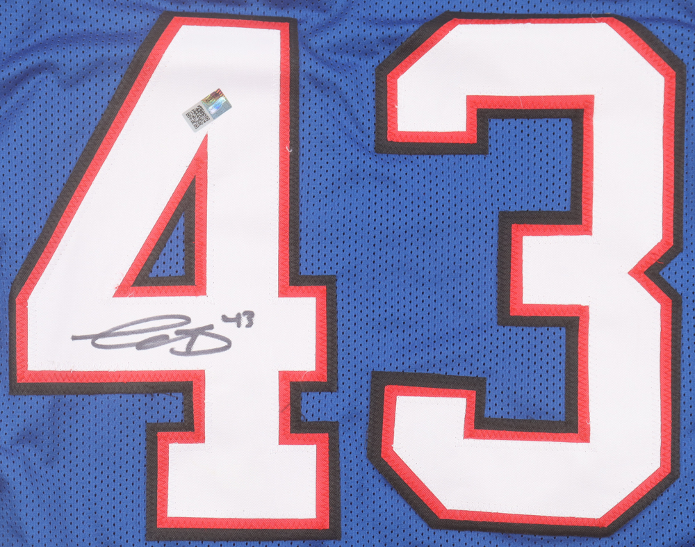 Terrel Bernard Signed Jersey (TSE) at PristineAuction.com Terrel Bernard Signed Jersey (TSE) at PristineAuction.com