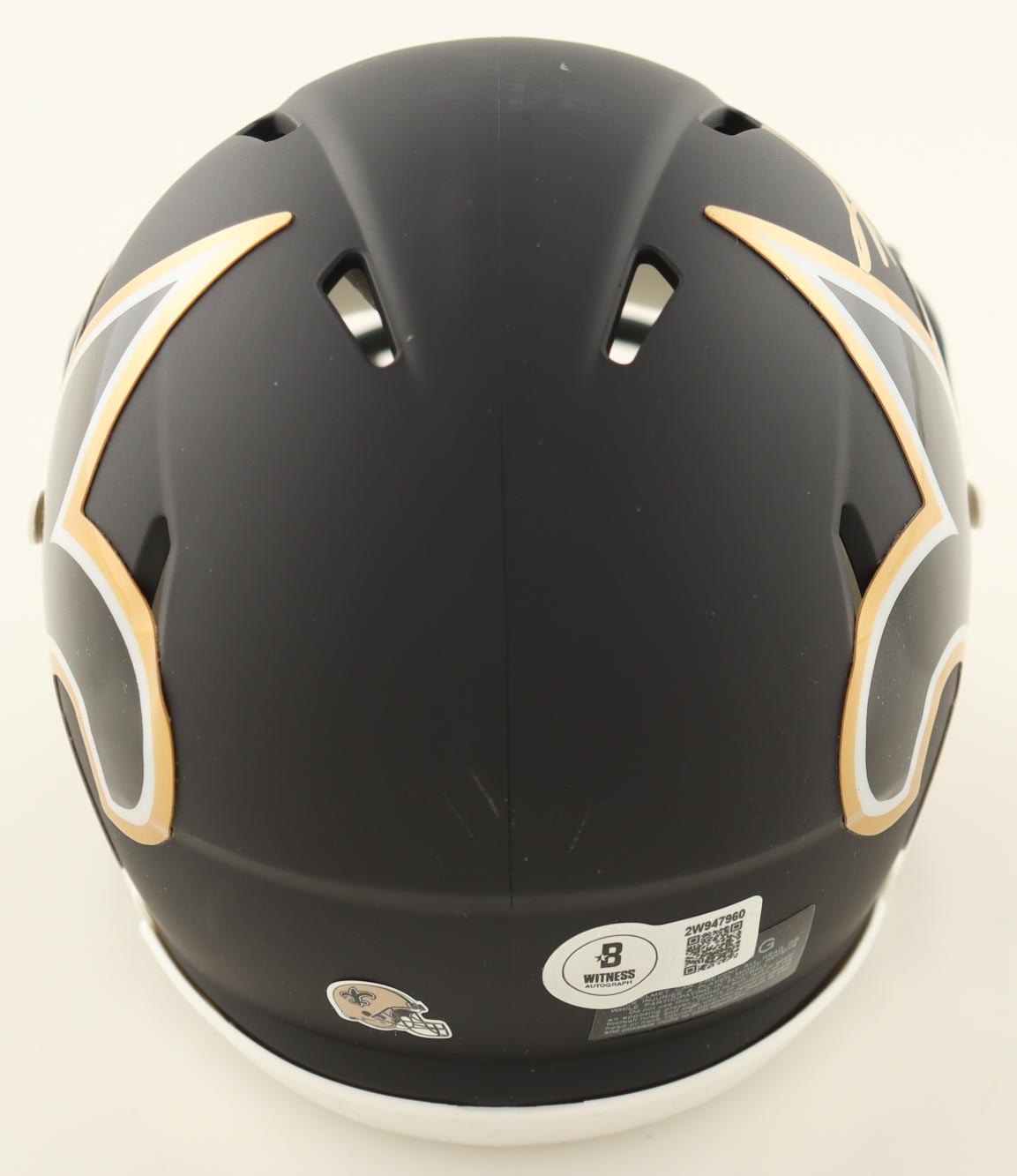 Alvin Kamara Signed Saints AMP Alternate Speed Mini Helmet (Beckett) at PristineAuction.com Alvin Kamara Signed Saints AMP Alternate Speed Mini Helmet (Beckett) at PristineAuction.com